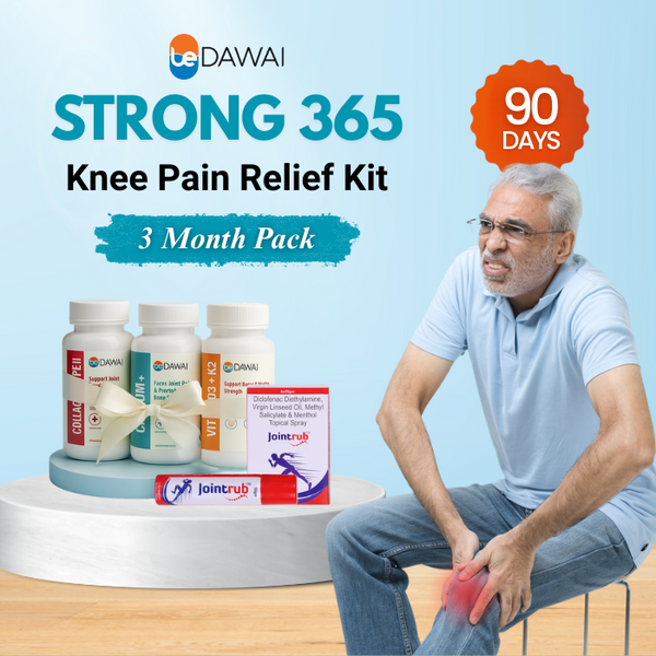 STRONG365 Knee Pain Relief Kit – 3 Months Kit