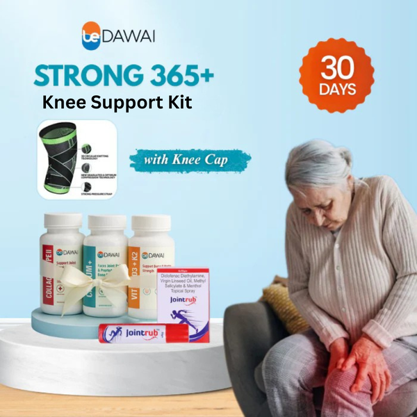 STRONG365 Knee Support Kit – Monthly Kit + Knee Cap