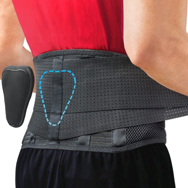 Pawells Lumbar Sacral Belt for Lower Back Pain Relief for Women and Men